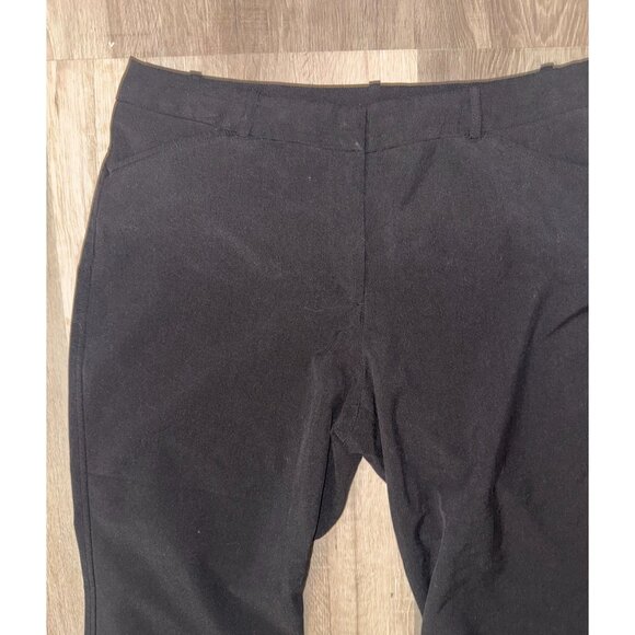Worthington Black Modern Fit Womens Pants Size 16 Short - Picture 2 of 8